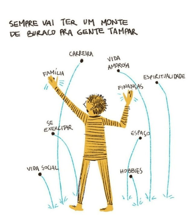 Na vida adulta parece que o dia precisava ter umas 30 horas, né?