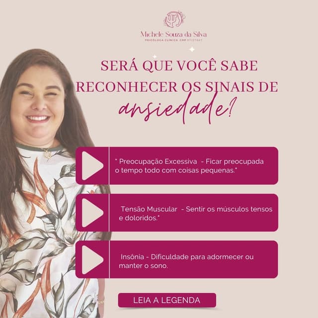 Será que você sabe reconhecer os sinais de ansiedade